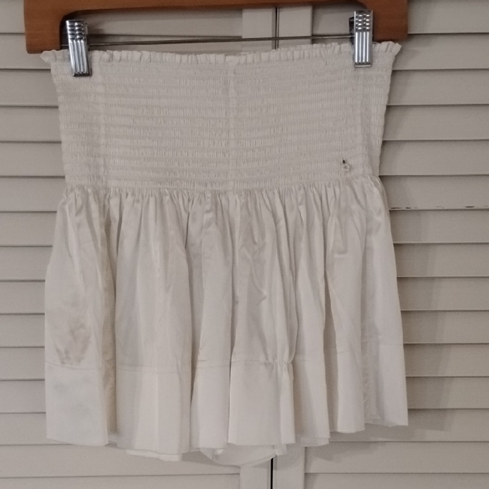 NATURAL LIFE High Waist Cream Shorts - Picture 1 of 4